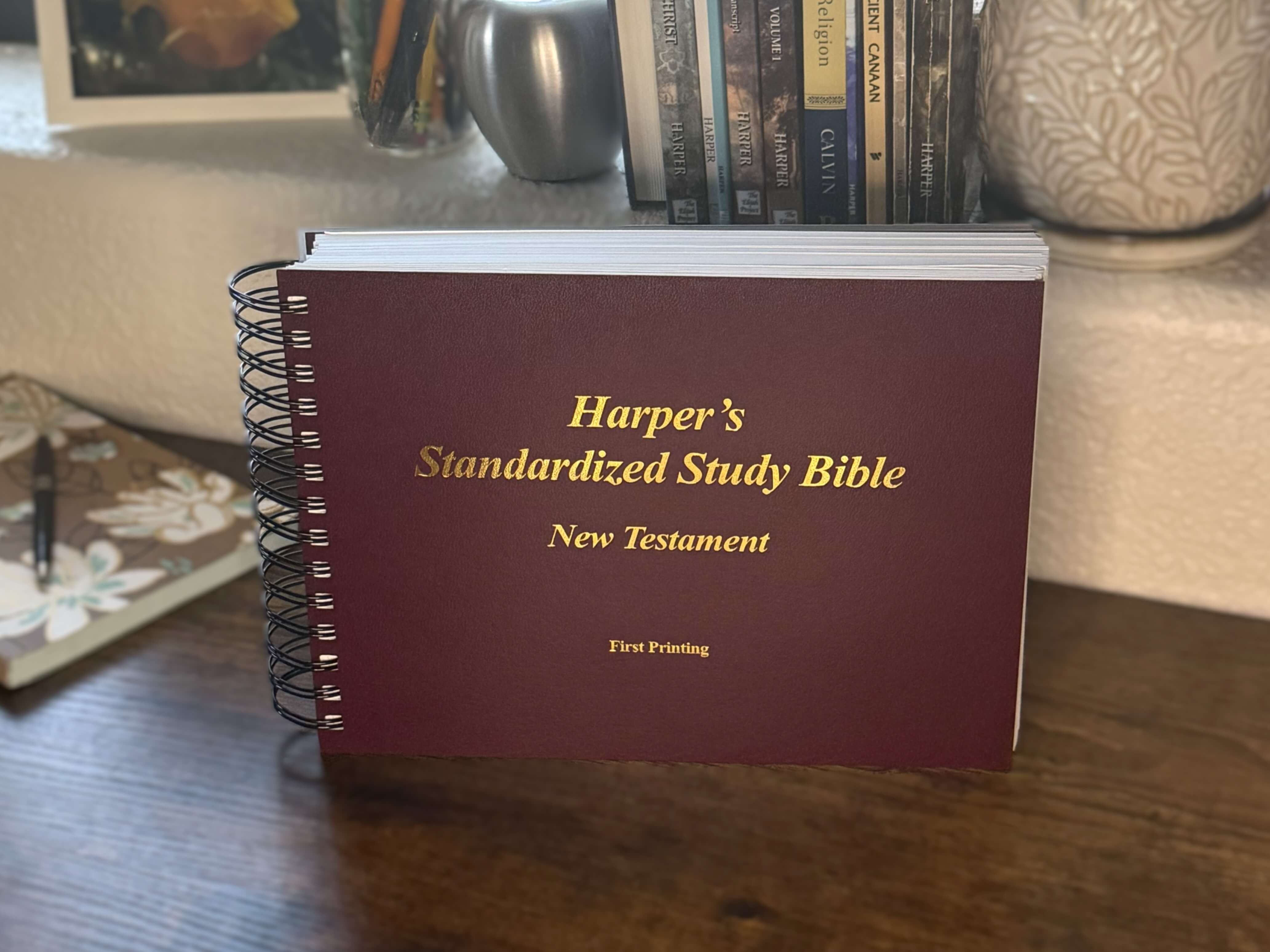 Harper's Standardized Study Bible, New Testament, First Printing - Front cover