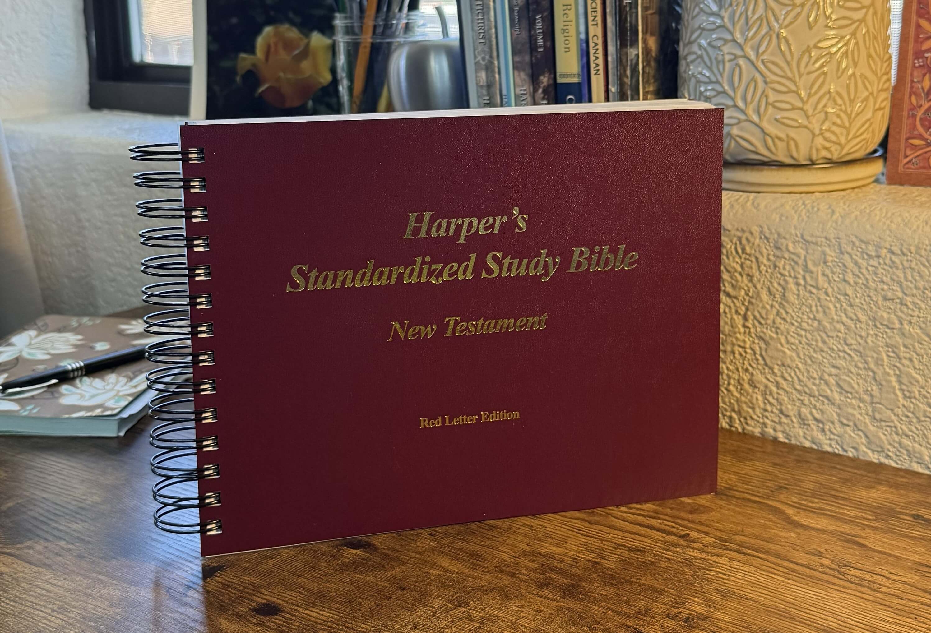Harper's Standardized Study Bible, New Testament, Red Letter Edition - Front cover